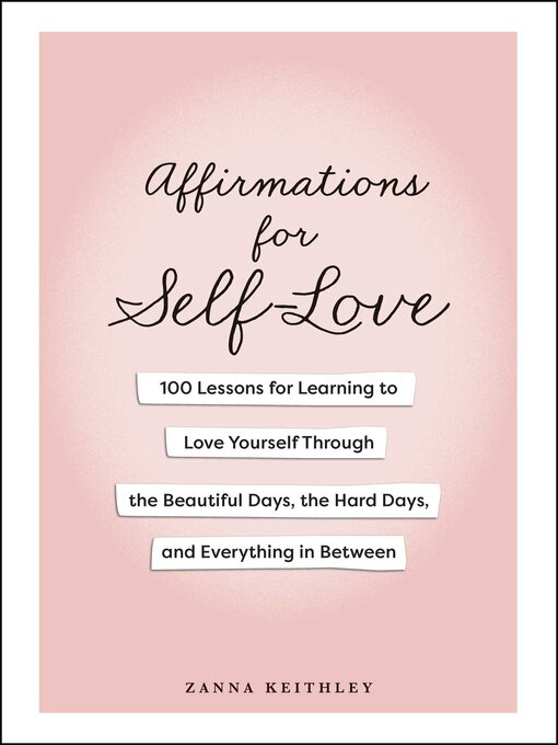 Cover image for Affirmations for Self-Love